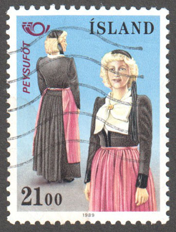 Iceland Scott 673 Used - Click Image to Close